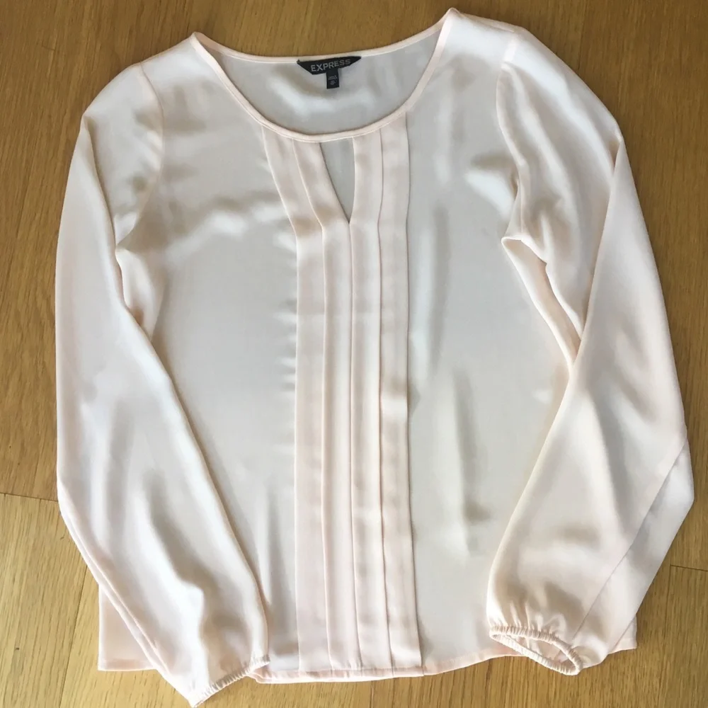 Express Long Sleeve Blouse Size XS - Picture 1 of 4